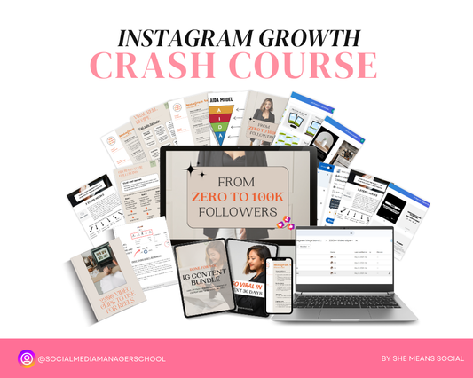 Instagram Growth Crash Course