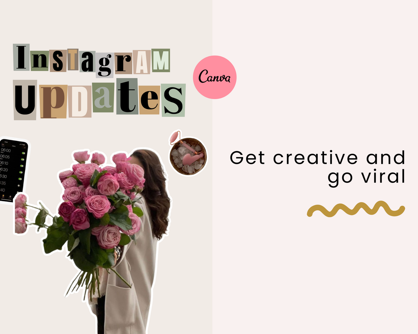 Earth-Tone Scrapbook Style Meets Ransom Note Aesthetic - With 500+ Editable Elements