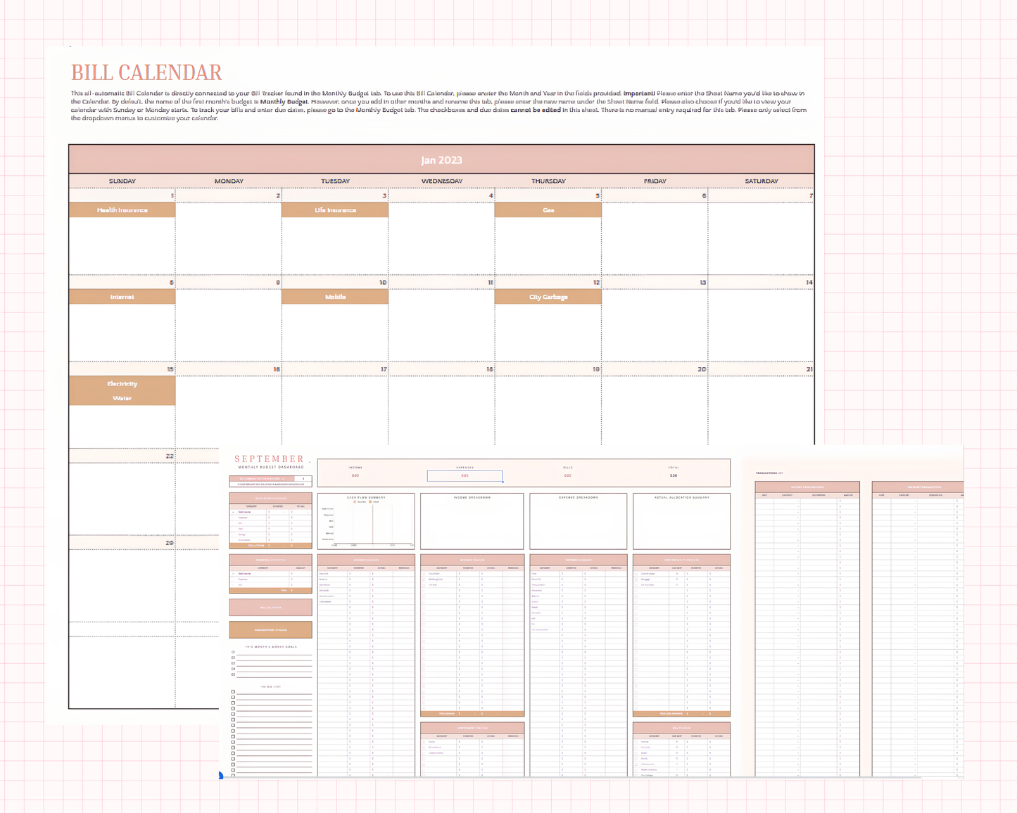 Freelancer's Budget Tracker Template