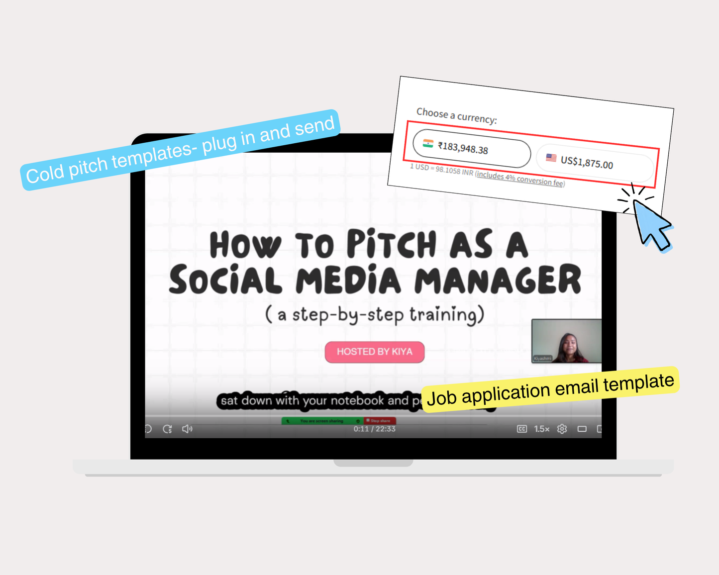 SMM cold-pitch framework (Step-by-step video course)