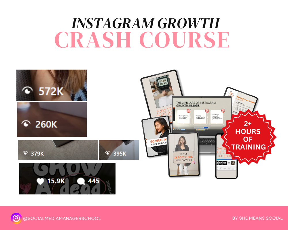 Instagram Growth Crash Course