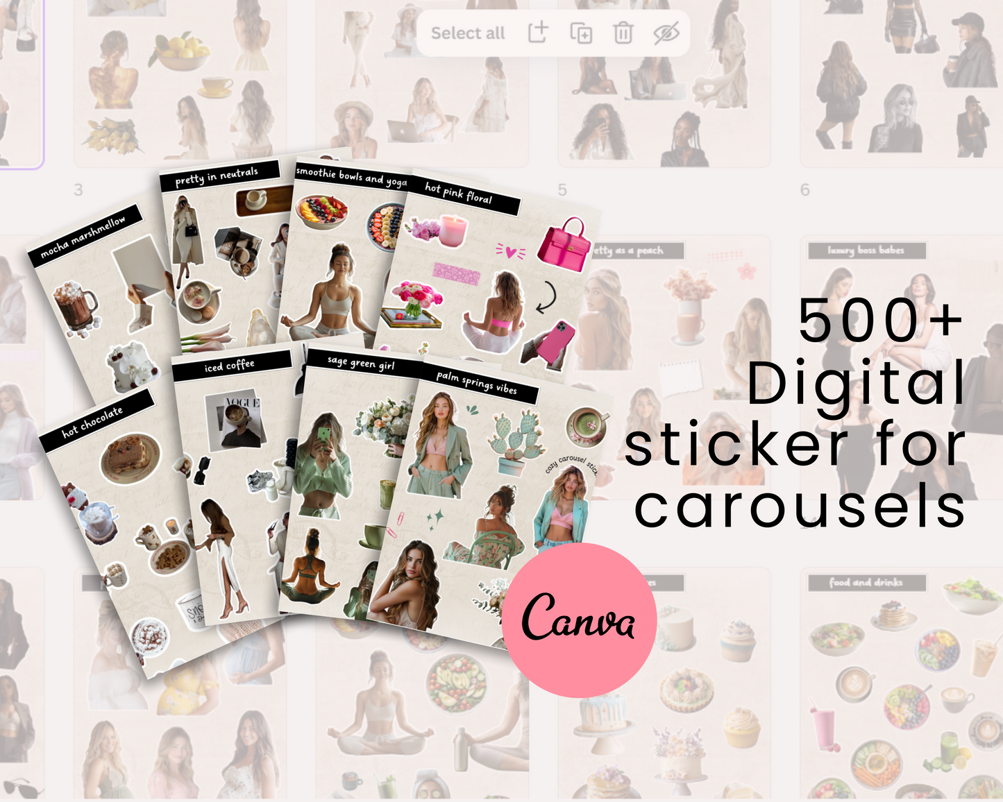 Earth-Tone Scrapbook Style Meets Ransom Note Aesthetic - With 500+ Editable Elements