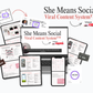 She Means Social Instagram Viral Content System™