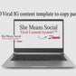 She Means Social Instagram Viral Content System™