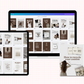 Instagram Carousel template bundle (Made in Canva)