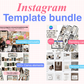 Instagram Carousel template bundle (Made in Canva)
